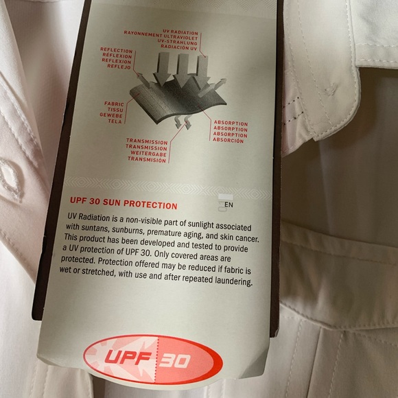 The North Face | Women’s Long Sleeve Batura Shirt in Moonlit Ivory - Large - Picture 8 of 11